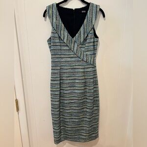 Badgley Mischka Tweed Dress